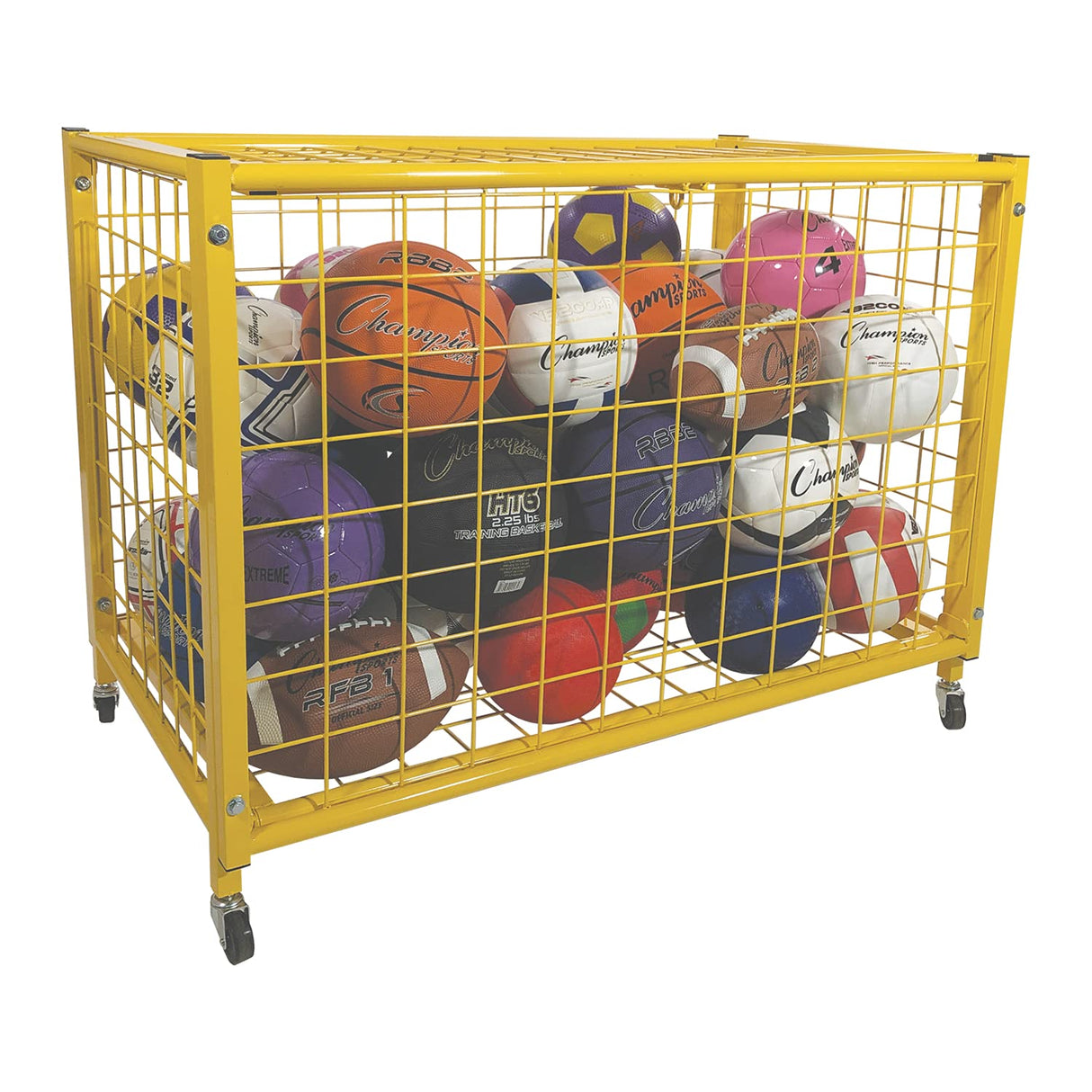 Champion Sports LRCL: Full Size Lockable Ball Locker