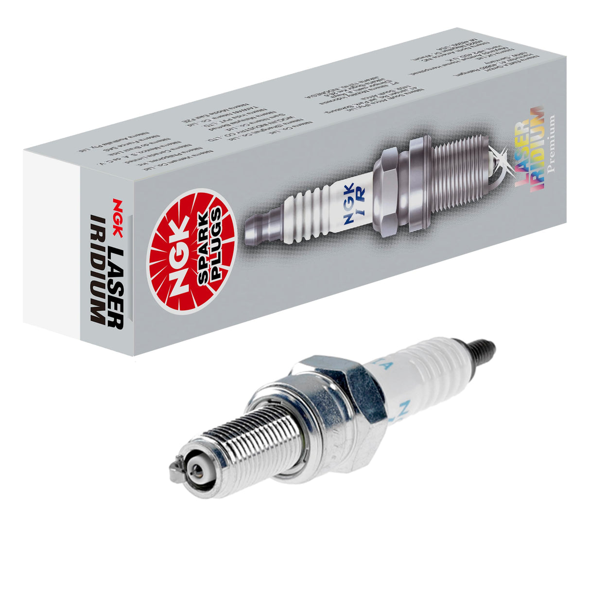 NGK 6289: Laser Iridium Spark Plug (FITS: Various Makes/Models of Motorcycles)