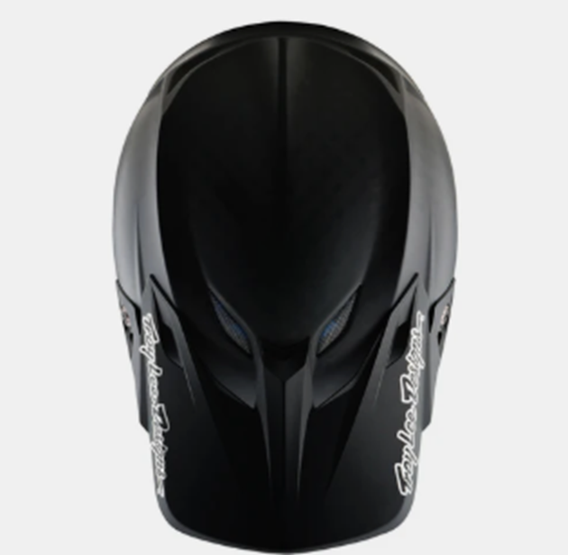 Troy Lee Designs 1714772006 SE5 Carbon Motorcycle Helmet, Mono Black -2XLarge