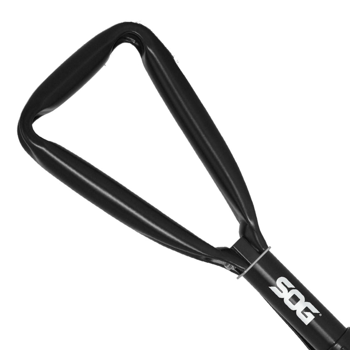 SOG Entrenching Tool- 18.25 Inch Folding Survival Shovel with Wood Saw Edge and Tactical Shovel Carry Case- Black (F08-N)