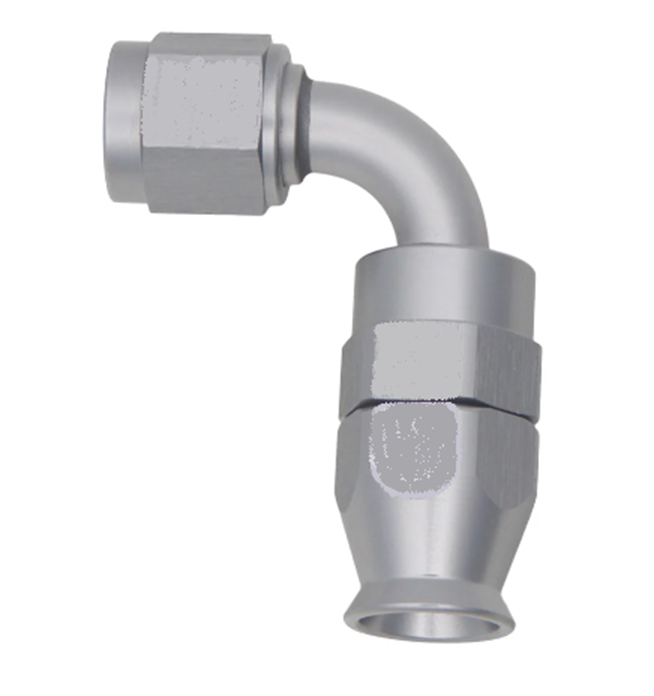 Deatsch Werks 6-02-0852 90-Deg. 6AN Swivel PTFE Hose End Fitting
