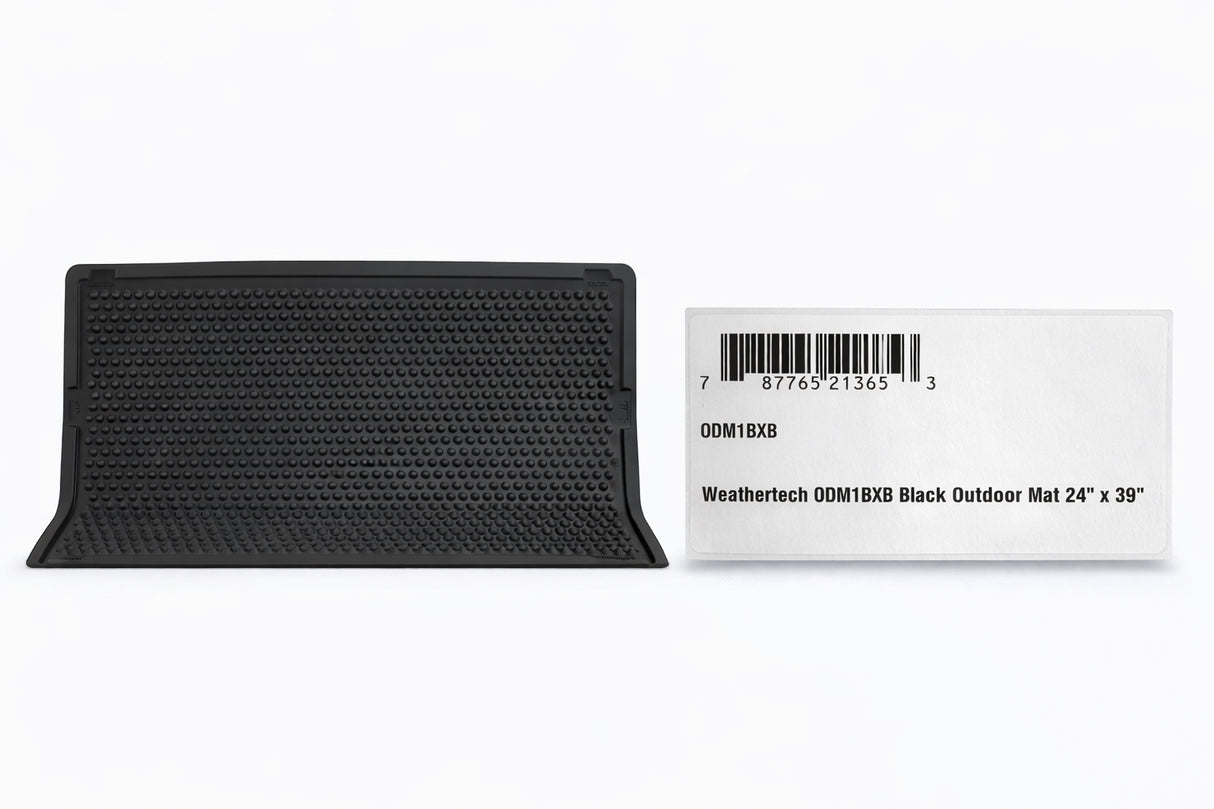 Weathertech ODM1BXB: 24" x 39" Outdoor Mat -Black