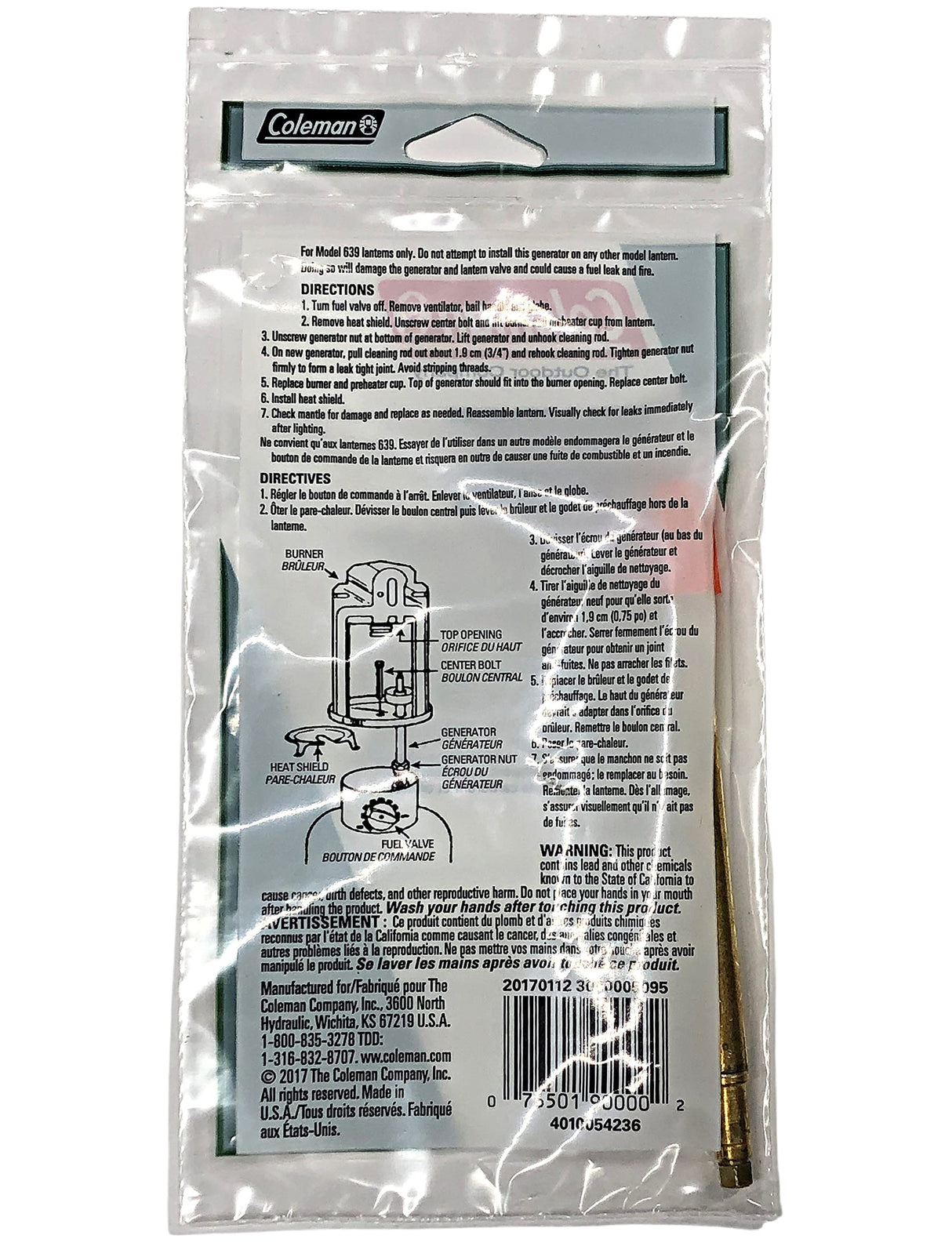 Coleman 3000005095: Generator Lantern K6 C006