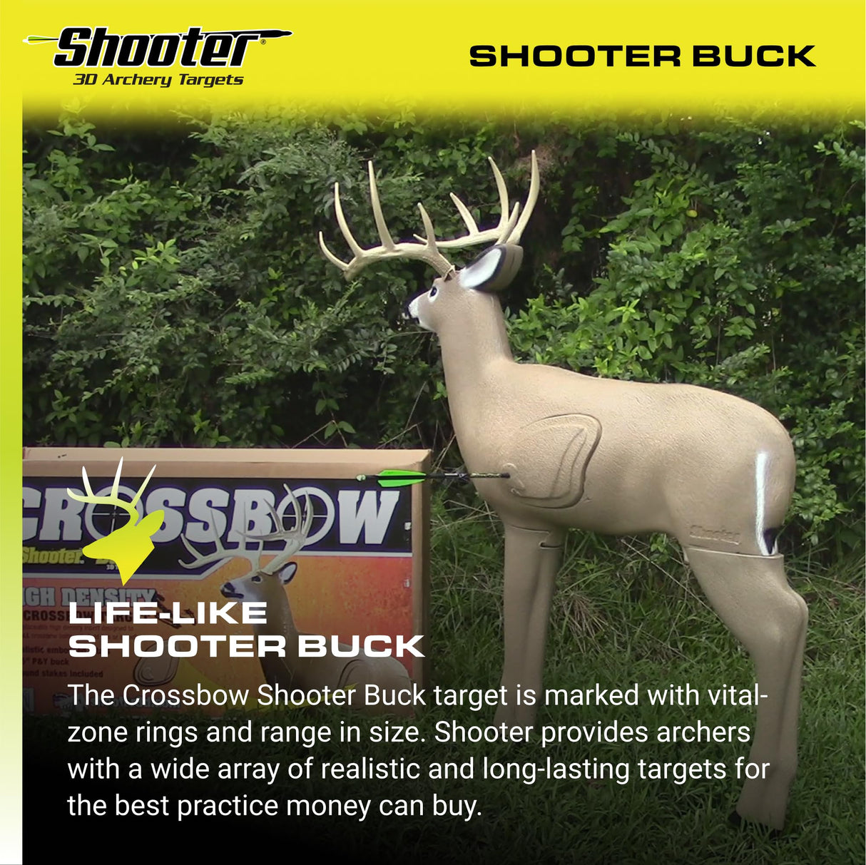 Shooter Buck G71610: Crossbow Shooter Buck Decoy