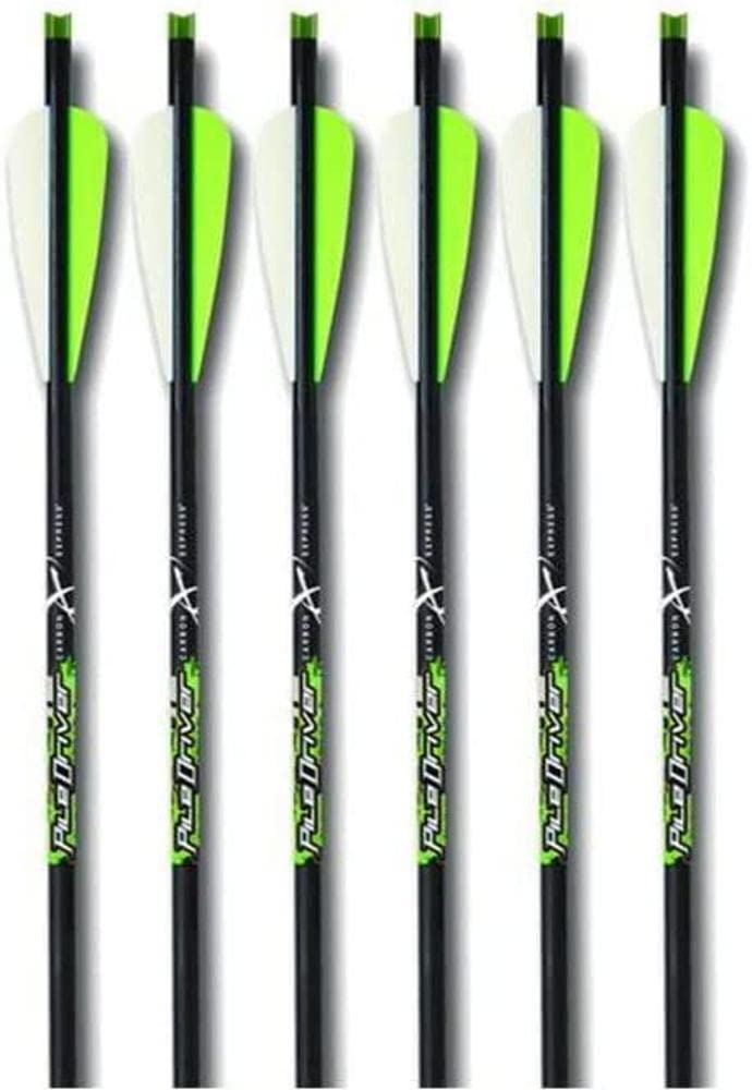 Carbon Express 52140 Piledriver 20" Crossbolt Moon Nock 6 Pack