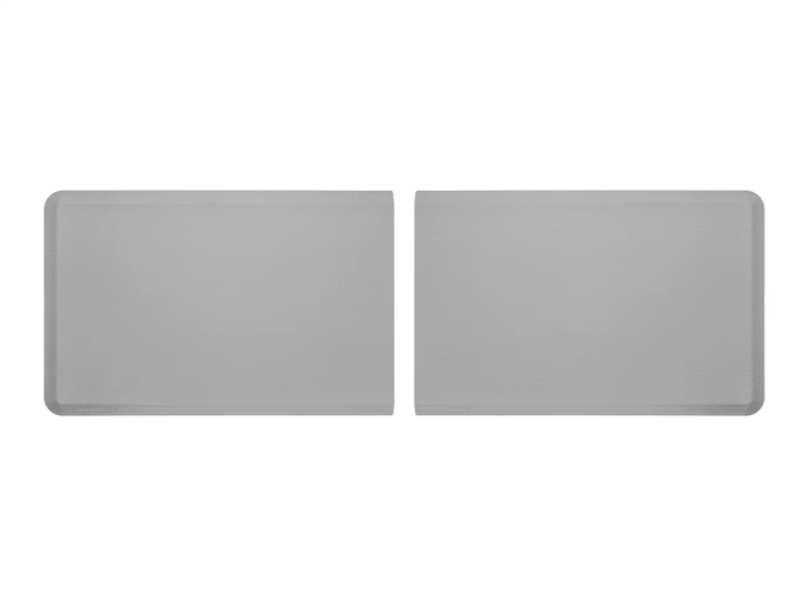 WeatherTech 8ACONA2BWG: 36" x 24" Comfort Mat Connect -End Mats, Grey -Woven Texture