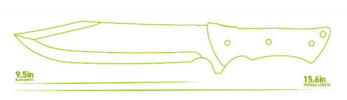 Schrade 1182516 Leroy Fixed Blade