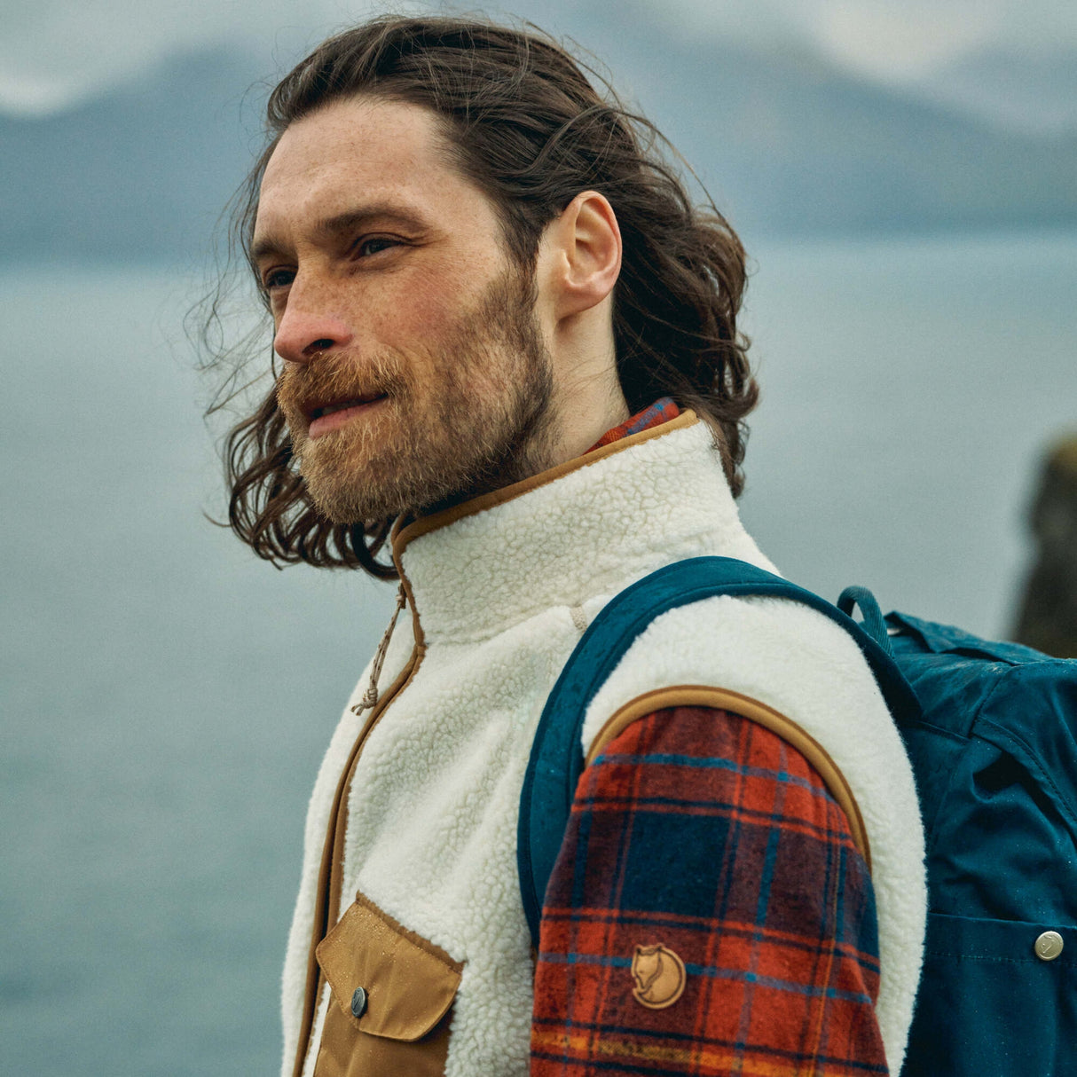 Fjallraven F87073550XS Men's Vardag Pile Fleece Vest -SIZE: XSmall, Black