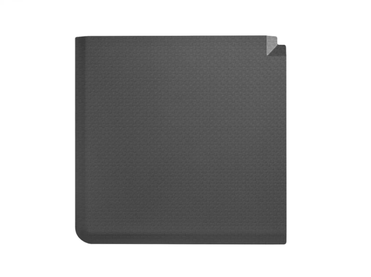 WeatherTech 8ACONC1BWB: 25" x 25" Comfort Mat Connect -Corner Mat, Black -Woven Texture