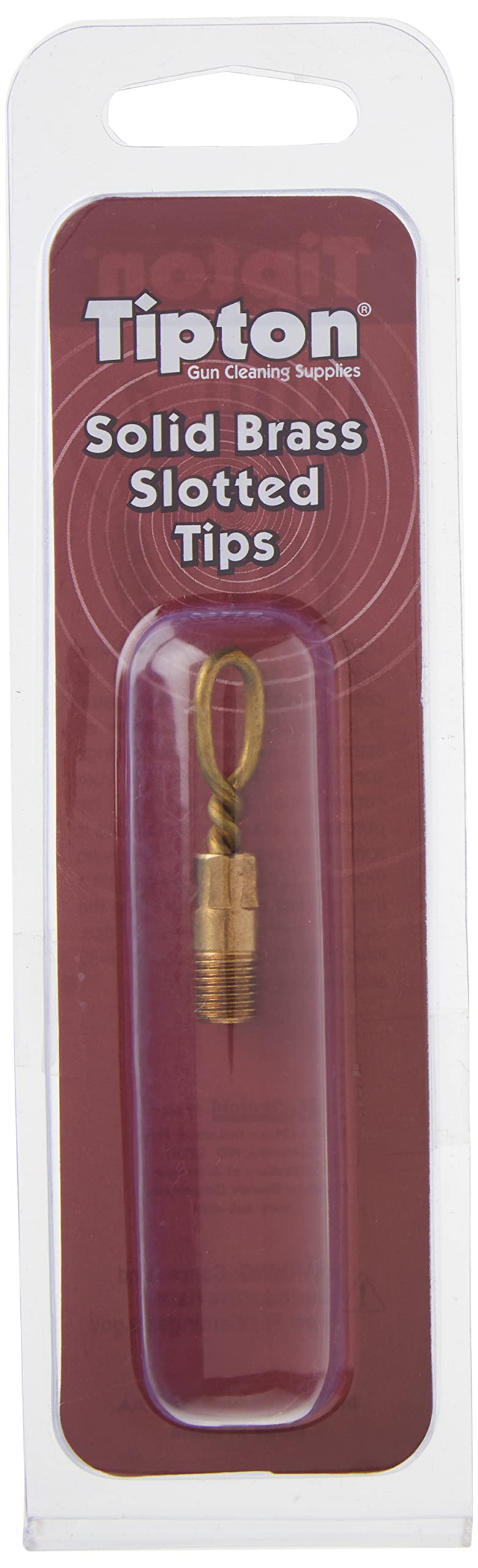 Tipton 339005 Universal Shotgun Solid Brass Slotted Tip Jag
