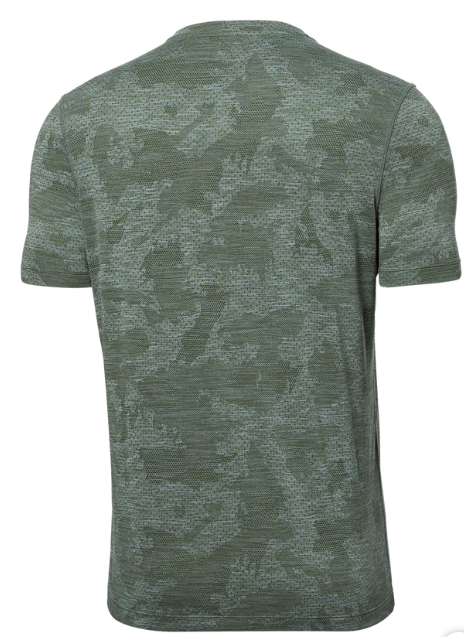 SAXX SXSC14-TRG-S All Day Aerator Tee -SIZE: Small, Tar Green Camo