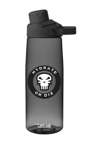 Camelbak 2470002075 25oz Chute Mag Water Bottle w/Tritan Renew, Hydrate or Die -Charcoal