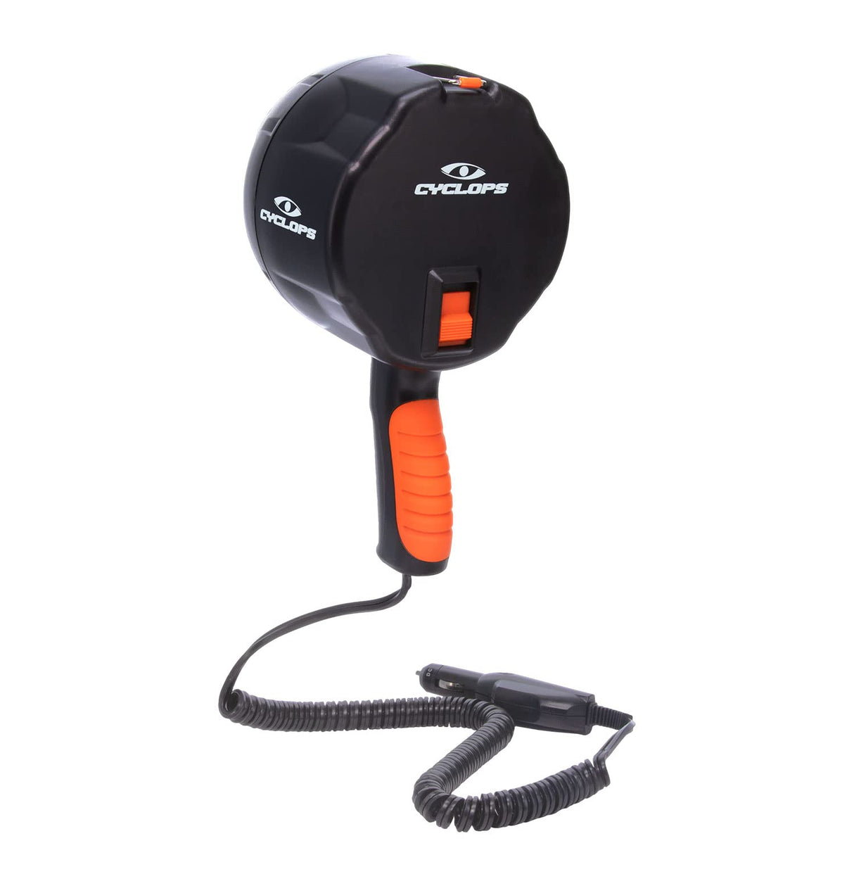 Cyclops CYC-HS140012V:1400 Lumen 12V Dc Halogen Spotlight Blk Body/ Blaze Accent