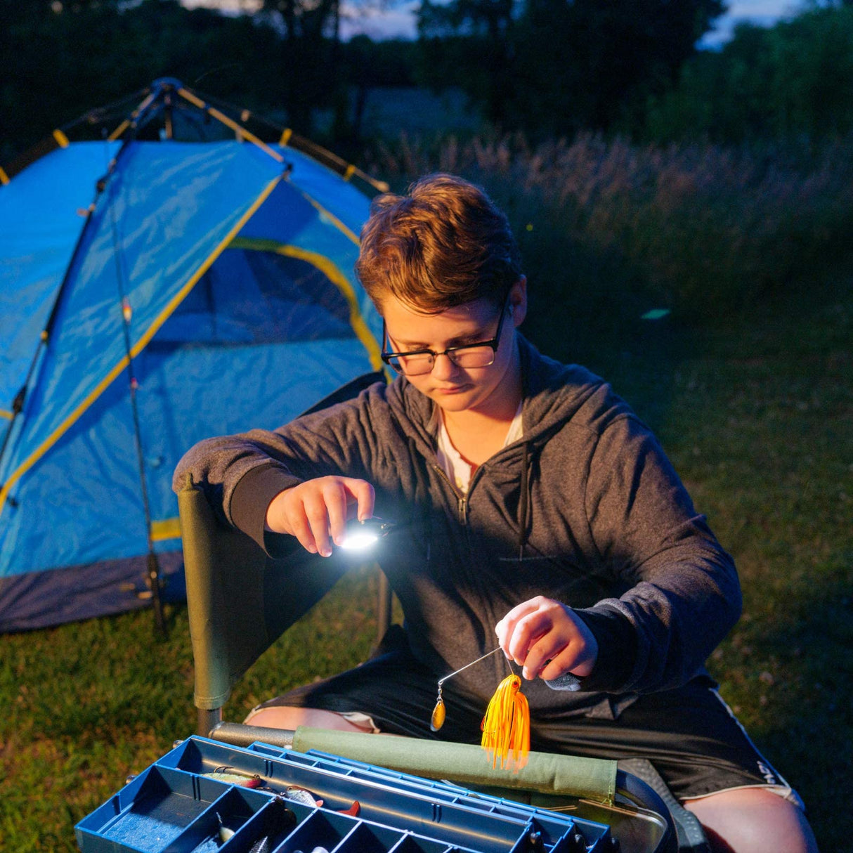 LitezAll 24419 Kodiak Kompanion 500 Lumen Rechargeable Aluminum Work Light