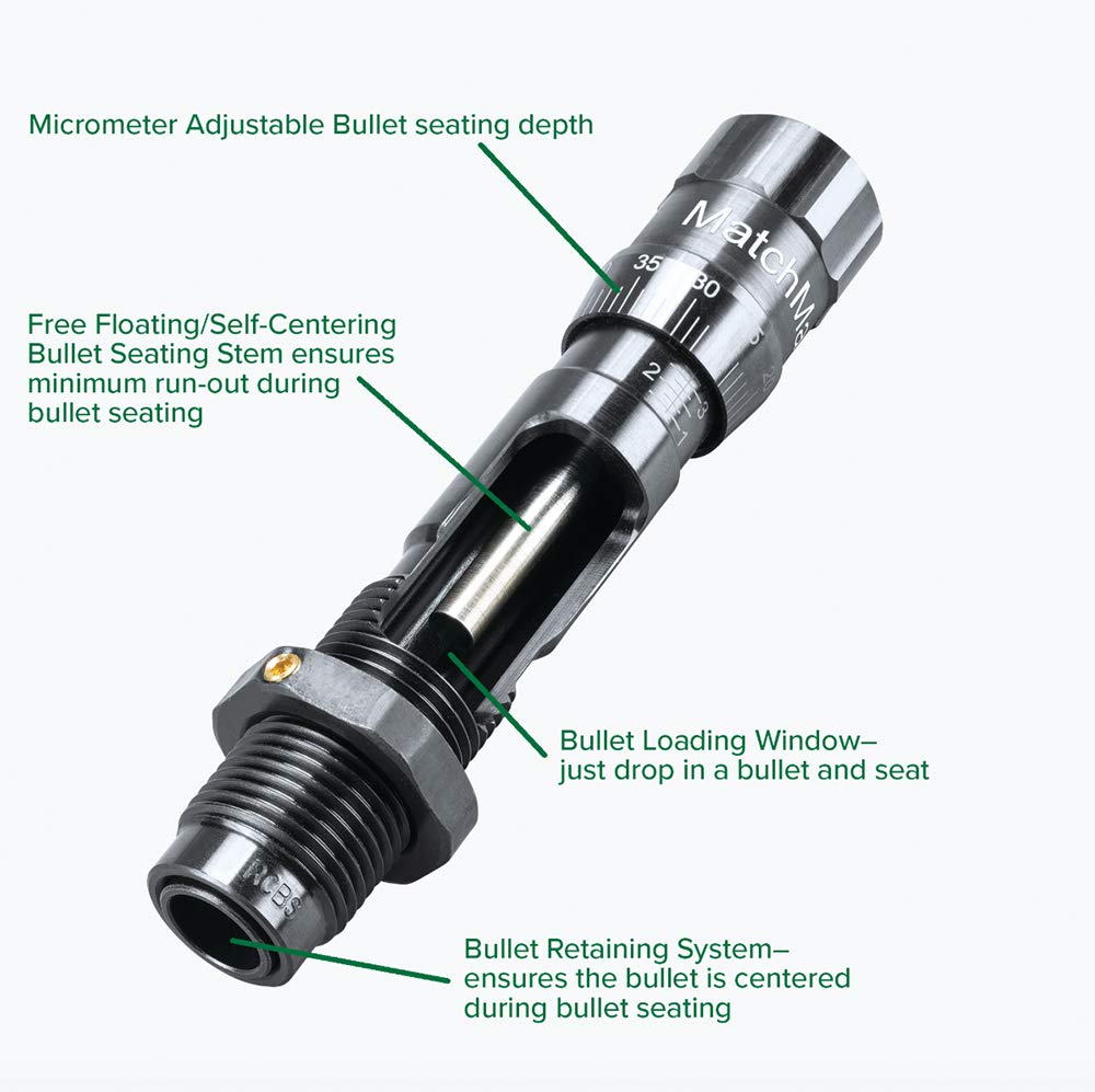 RCBS 30840 Matchmaster Competition Seat Die .300 Wsm
