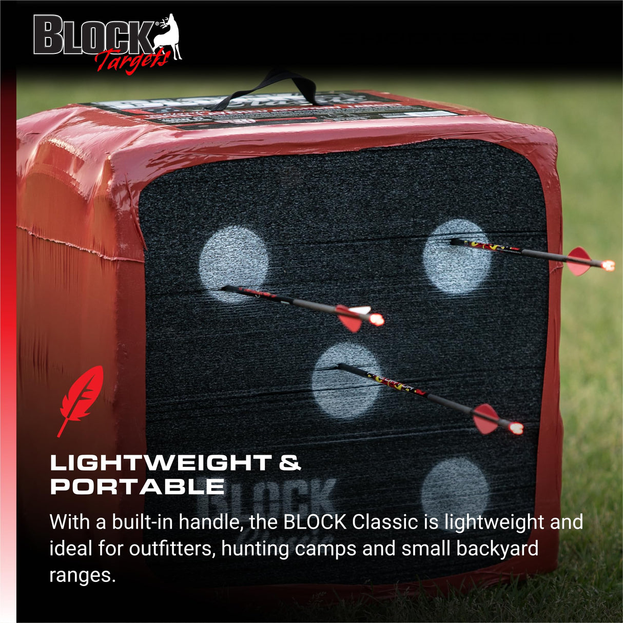Block Targets B51100 Classic 18 18"x13.5"x18"