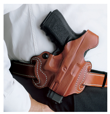 Desantis 085TA1WZ0 Thumb Break Mini Slide Holster (Right-Handed) -Tan