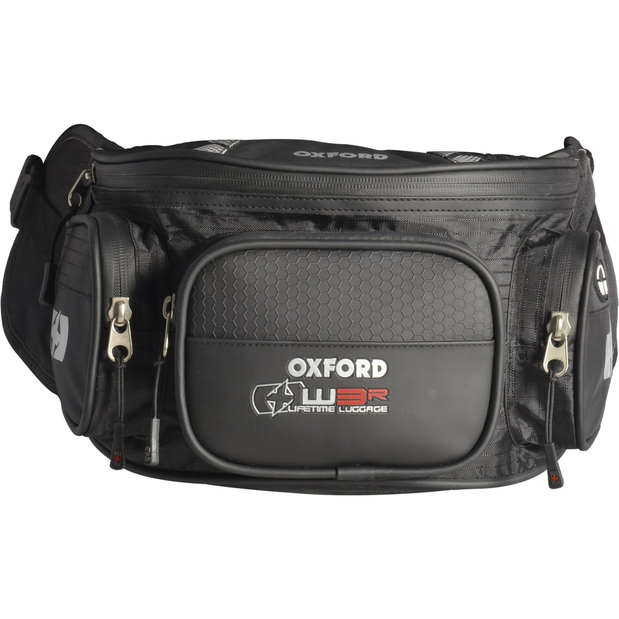 Oxford - XW3R Waist Bag 5.9 in (H) x 6.3 in (W) x 10.23 in (L), Adjustable Waist up to 56"