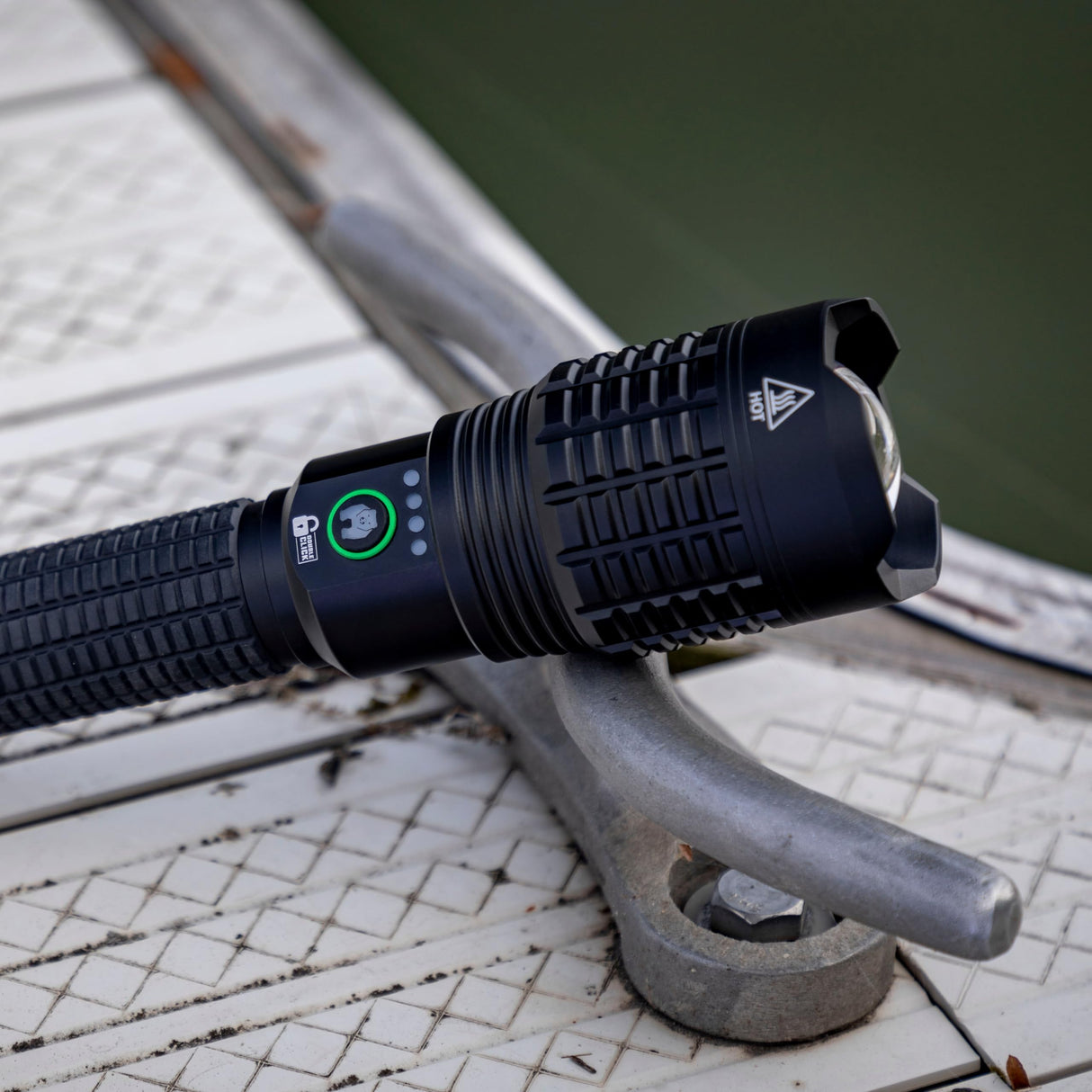 LitezAll 27878 Kodiak Kong 18,000 Lumen Rechargeable Tactical Flashlight