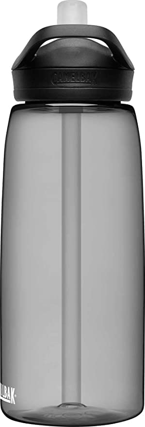 Camelbak 2464002001 Eddy+ 32oz Water Bottle w/Tritan Renew, Hydrate or Die -Charcoal
