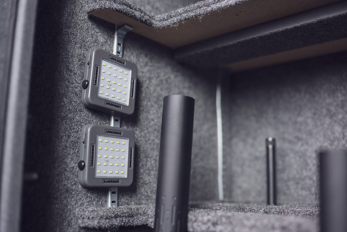 Lockdown 222008 Automatic Cordless 25 LED Vault Light, 2pk