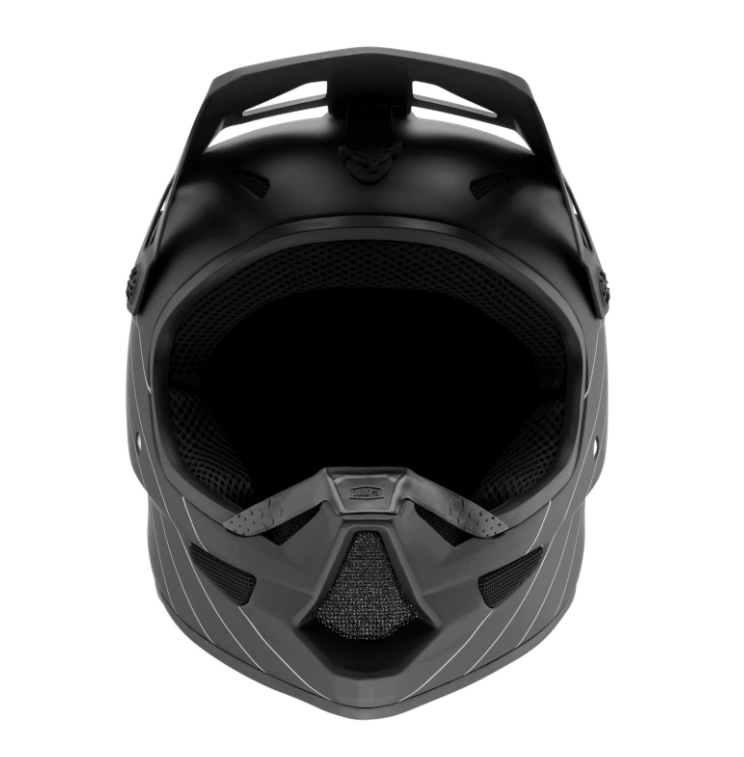 100% 80011-001-13: Status Bike Helmet -XLarge, Black