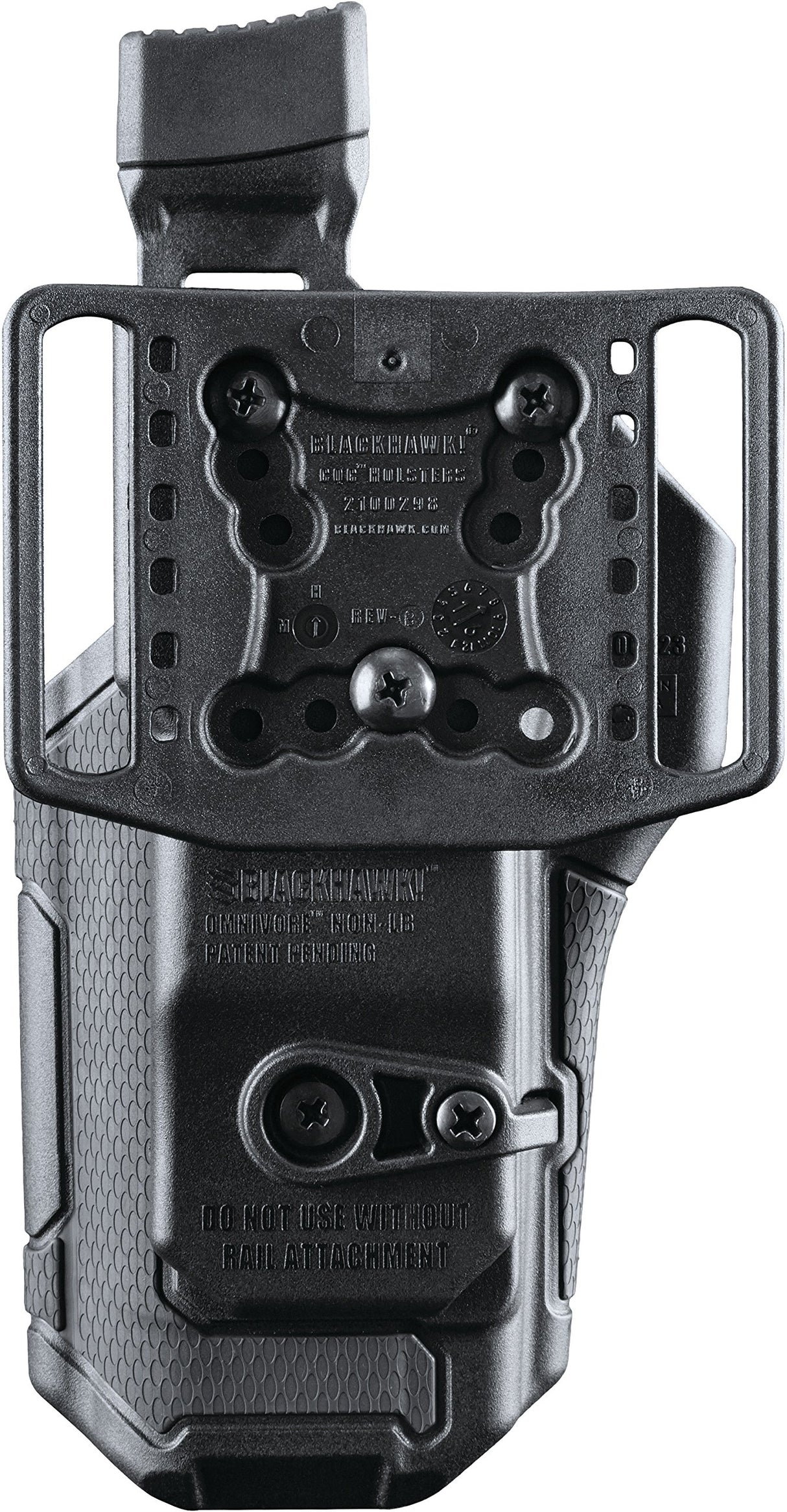 BLACKHAWK! SureFire 419000BBL Omnivore Multi-Fit Holster (Left Hand) -Black