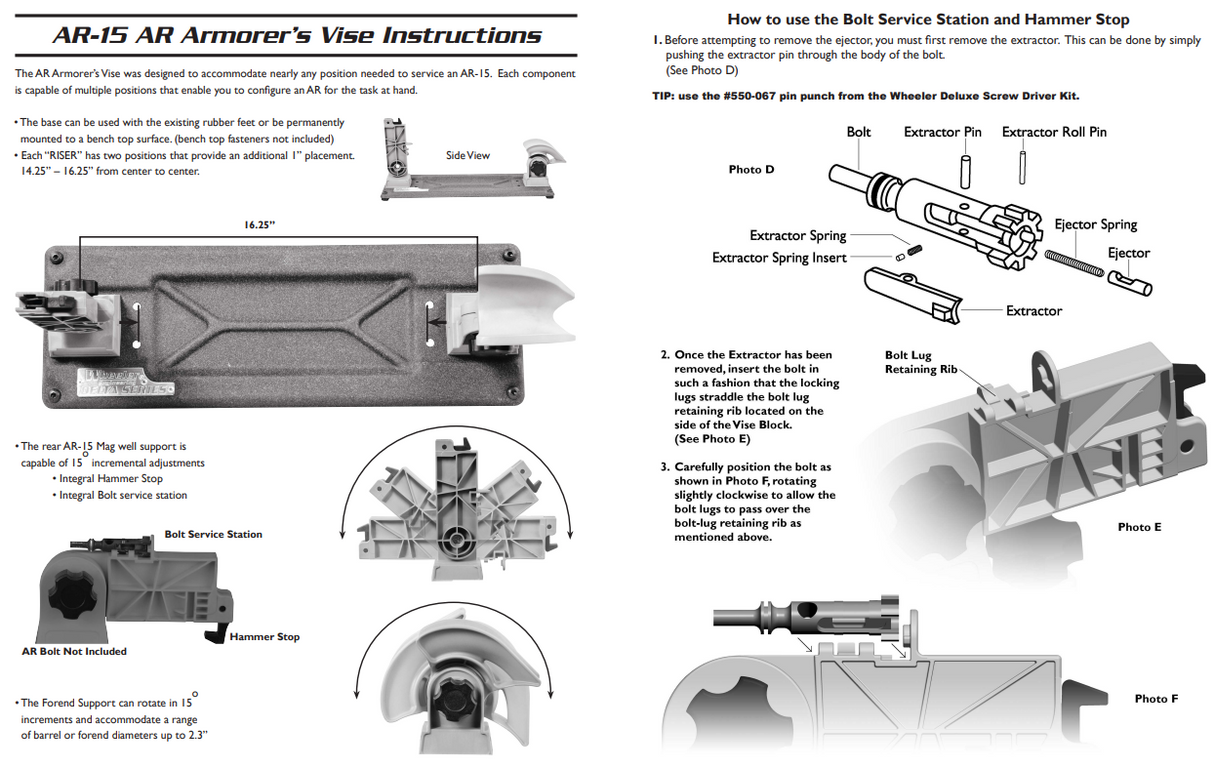 Wheeler 156555 Delta Series Armorer's Professional Kit