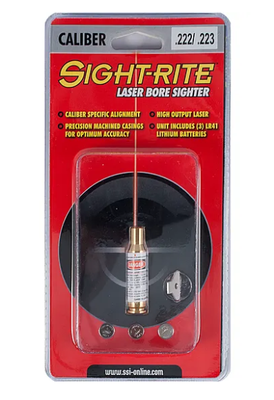 SME Sight-Rite Chamber Cartridge Laser Bore Sighter .222-.223