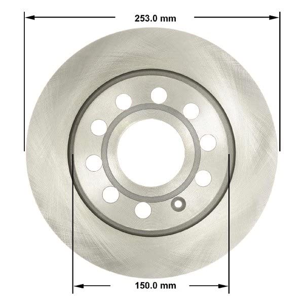 Bendix PRT6168: Disc Brake Rotor