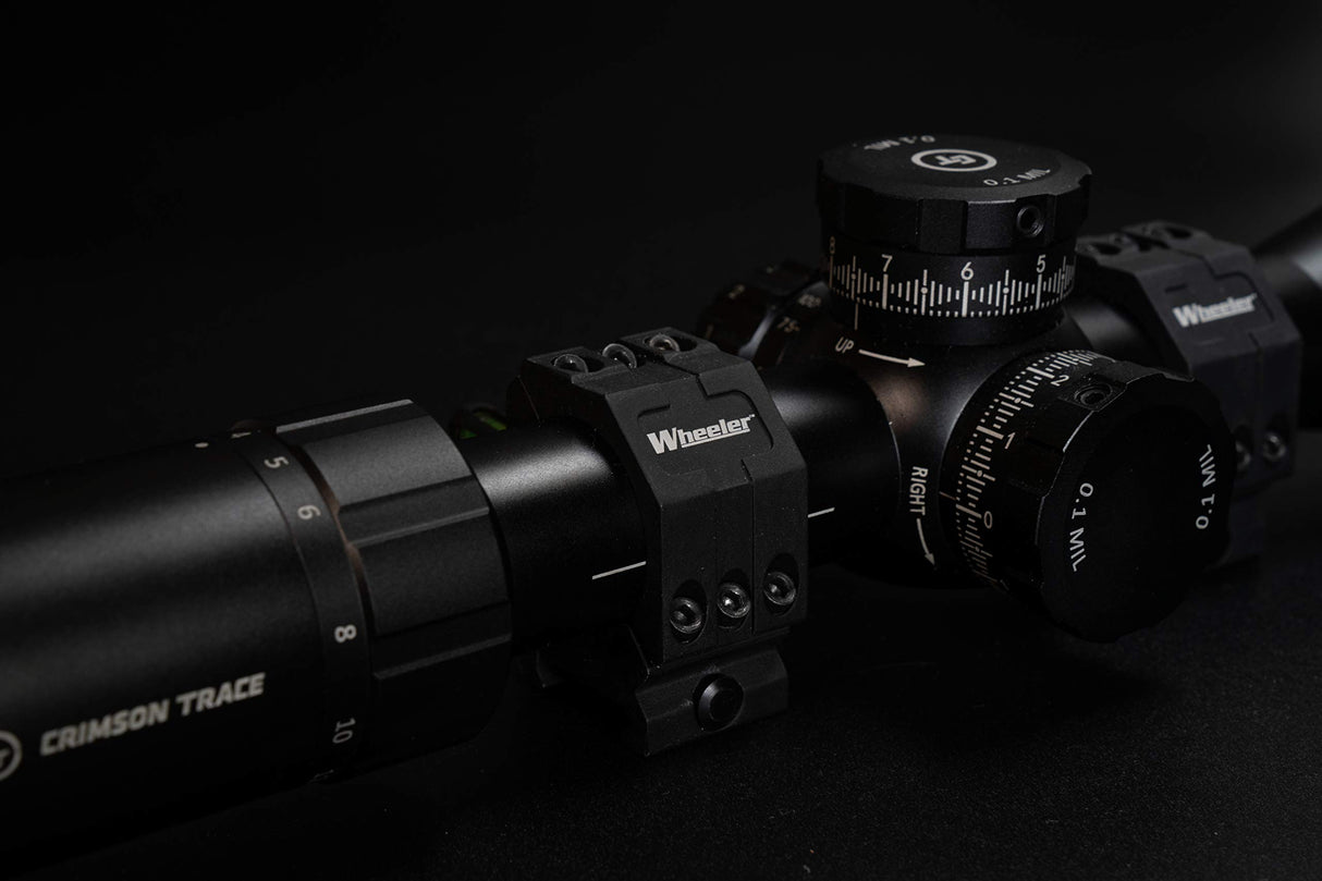 Wheeler 1099955 Pic Rail Scope Rings -30mm Medium, 2pack