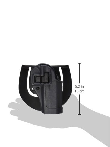 Blackhawk 413502BK-L SERPA Sportster Holster for Glock 19/23/32/36 (Left hand) -Gun Metal Grey