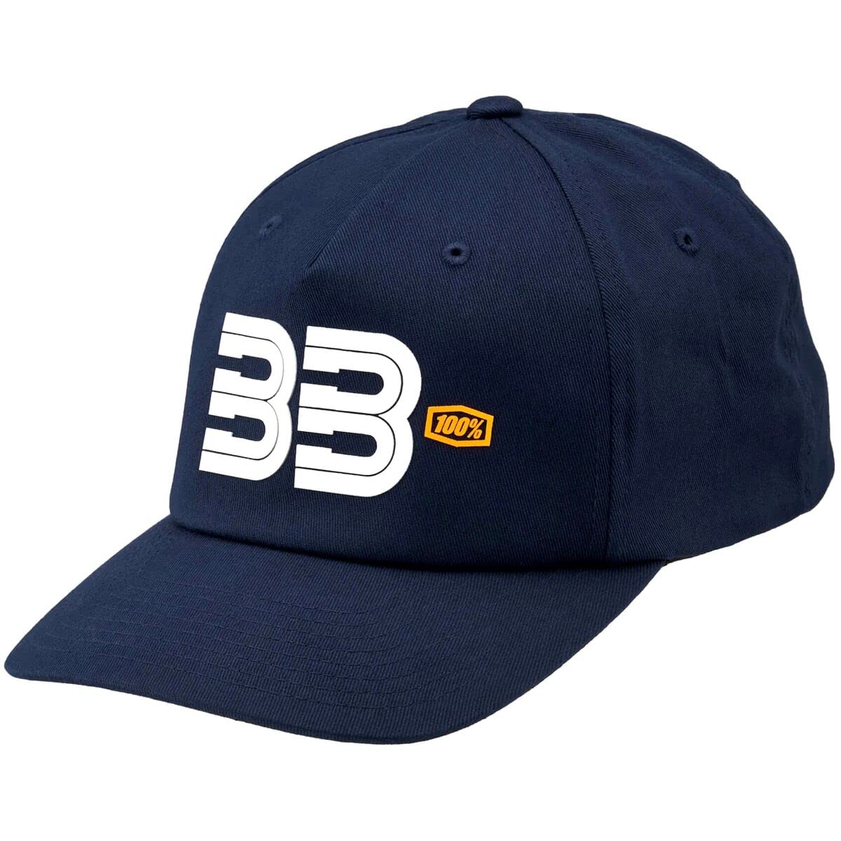 100 Percent - 100% Bb33 Xfit Hat Nvy Sm/Md (BB-20039-015-17)