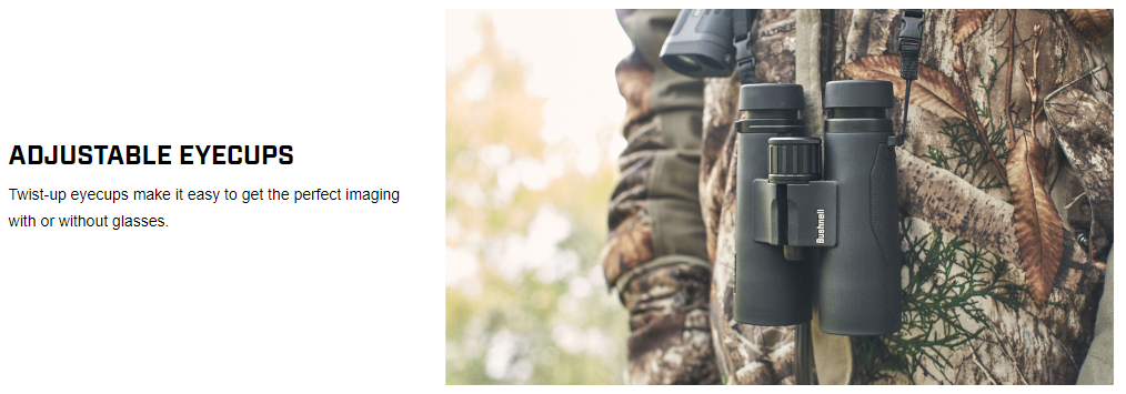 Bushnell BEN1250 12x50mm Engage EDX Roof Prism Binoculars -Black