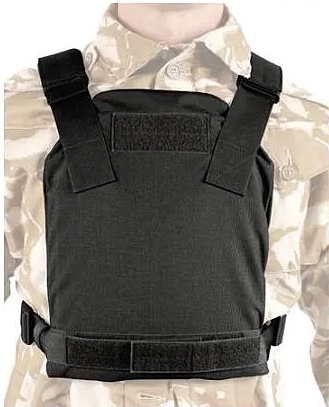 Blackhawk 32PC08BK Low Vis Plate Carrier - Medium Black (Holds 32Hp08 Hard Plate)