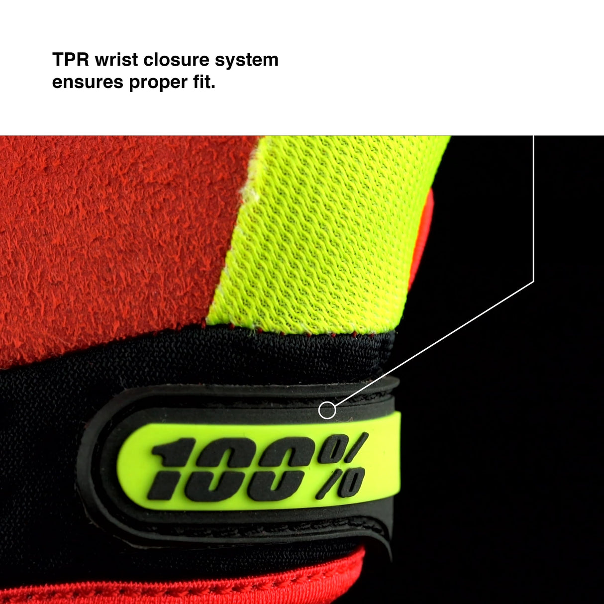 100 Percent - 100% Ridefit Glv Floorg 2Xl (10010-00009)