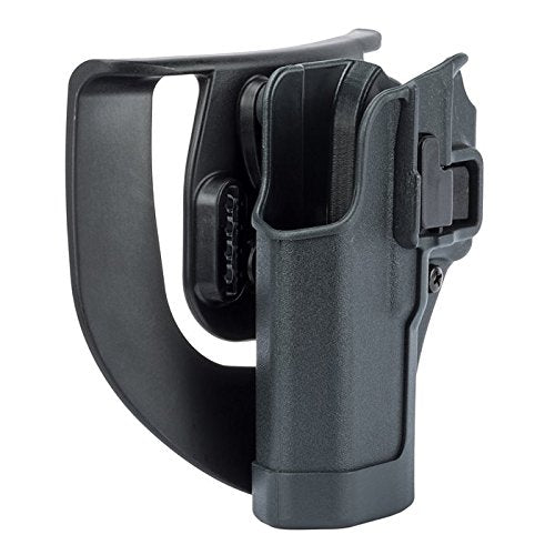Blackhawk 413501BK-L SERPA CQC Sportster Gun Holster (Left Hand) -Gun Metal Grey