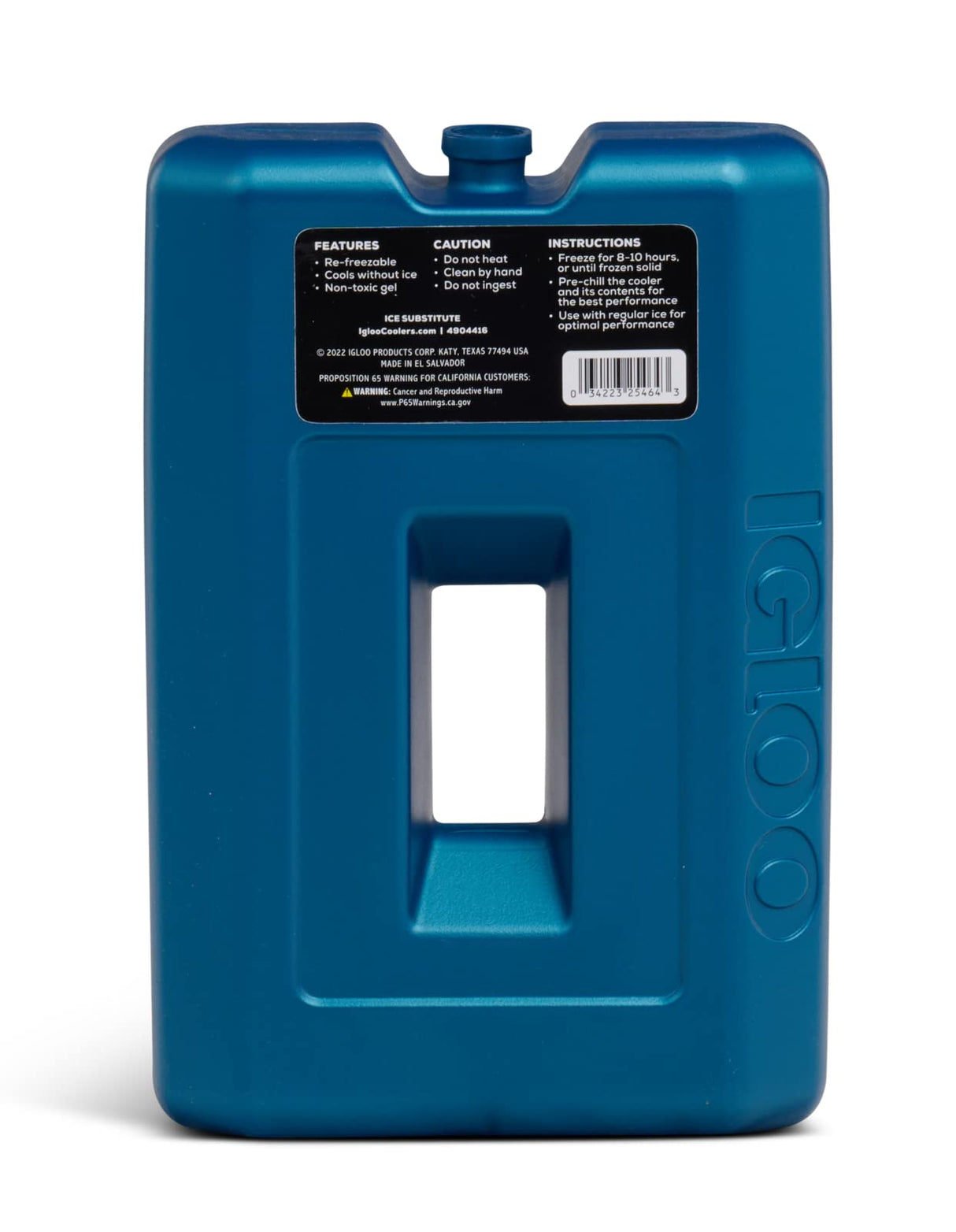 Igloo 00025464 Performance Large Ice Block 3 Pounds BLUE