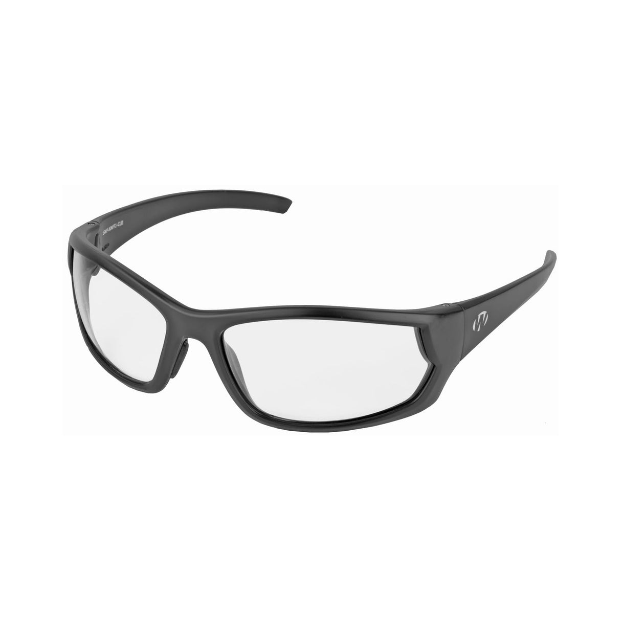 Walker's GWP-IKNFF1-SMK Ikon Carbine Shooting Glasses - Smoke Lens w/Black Frame (Full Frame)