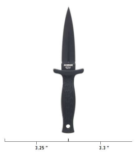 Schrade 1182510 6.55" Needle Fixed Blade