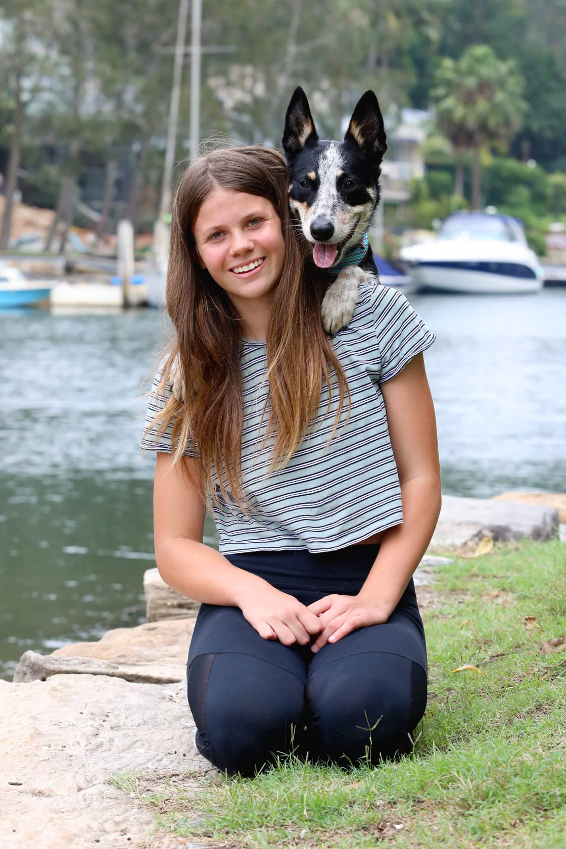 DOOG - All Weather 'Neoflex" Dog Harness, Flexible Neoprene Breathable Mesh Padding Light Wetsuit Material Water Friendly Draws Moisture Away Fir Skin Easy Fit Small, Medium, Large, XL Soft Comfortable 2 Point Adjustable Leash Training Run Walk Swim