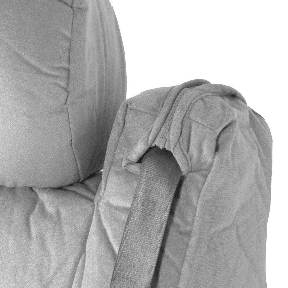 BDK Auto TS-304-GR: Pickup Truck Seat Covers with Arm Rest and Built-In Seat Belt -Grey