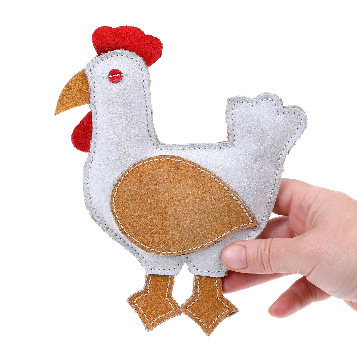 Country Tails - Chicken, Premium Dog Toy (CTA13), Multi-Color