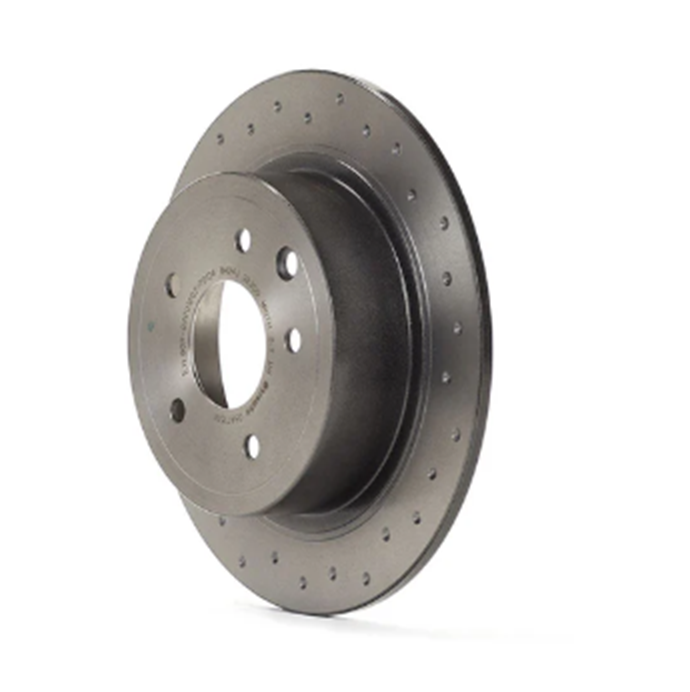 Brembo 08.A715.1X: XTRA Drilled Rear Disc Brake Rotor (FITS: 2003 Nissan Maxima)