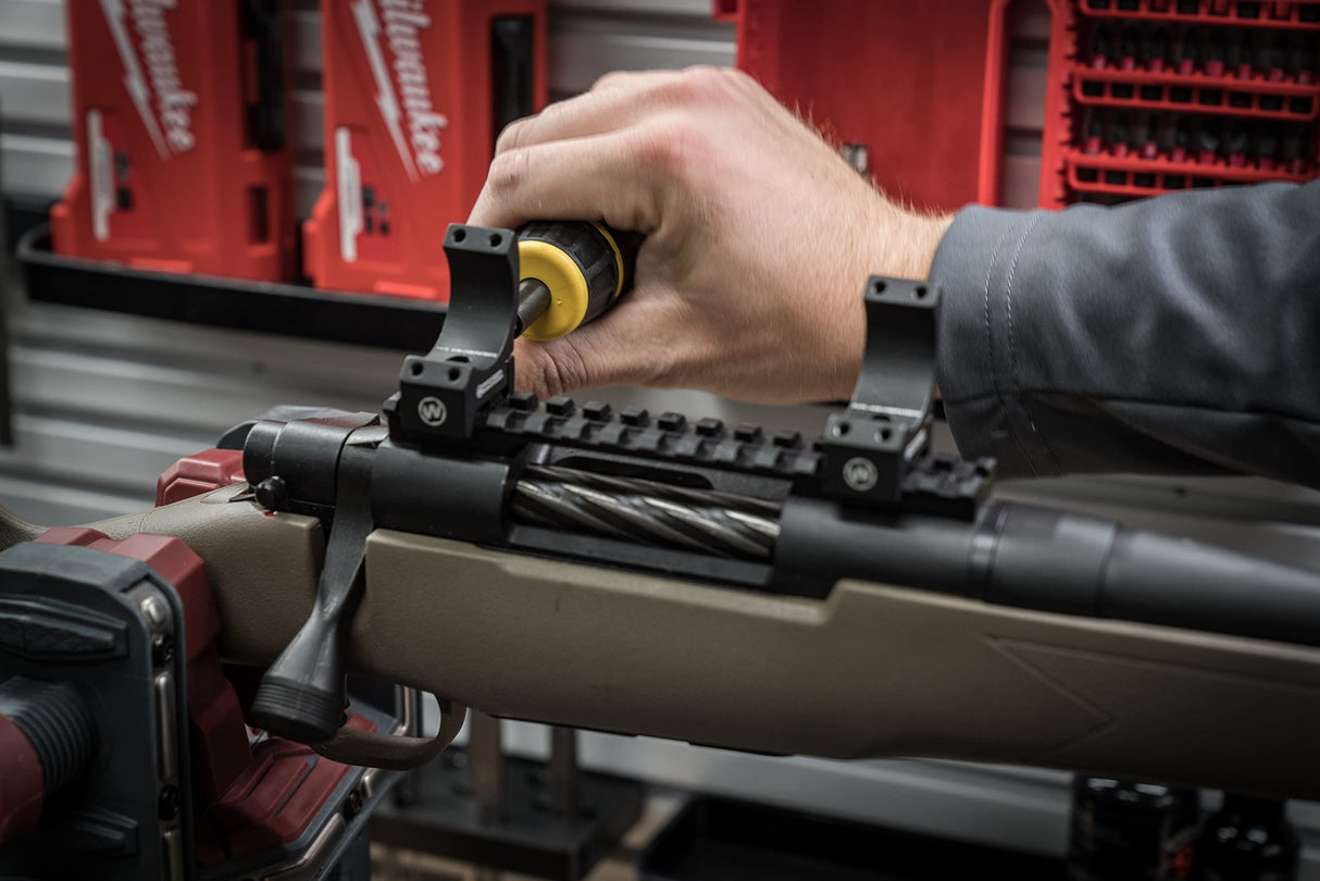 Wheeler 1133750 Delta Series Sporter Bi-Weaver Style/Pic Rings 30mm, Low