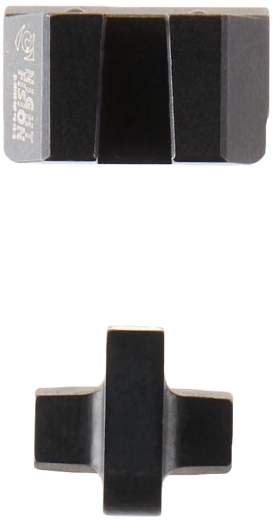 Night Fision SIG-176-003-WGZG Night Sight Set for Sig P320/P365 - White Ring #6 Front, Black Rings #8 Rear