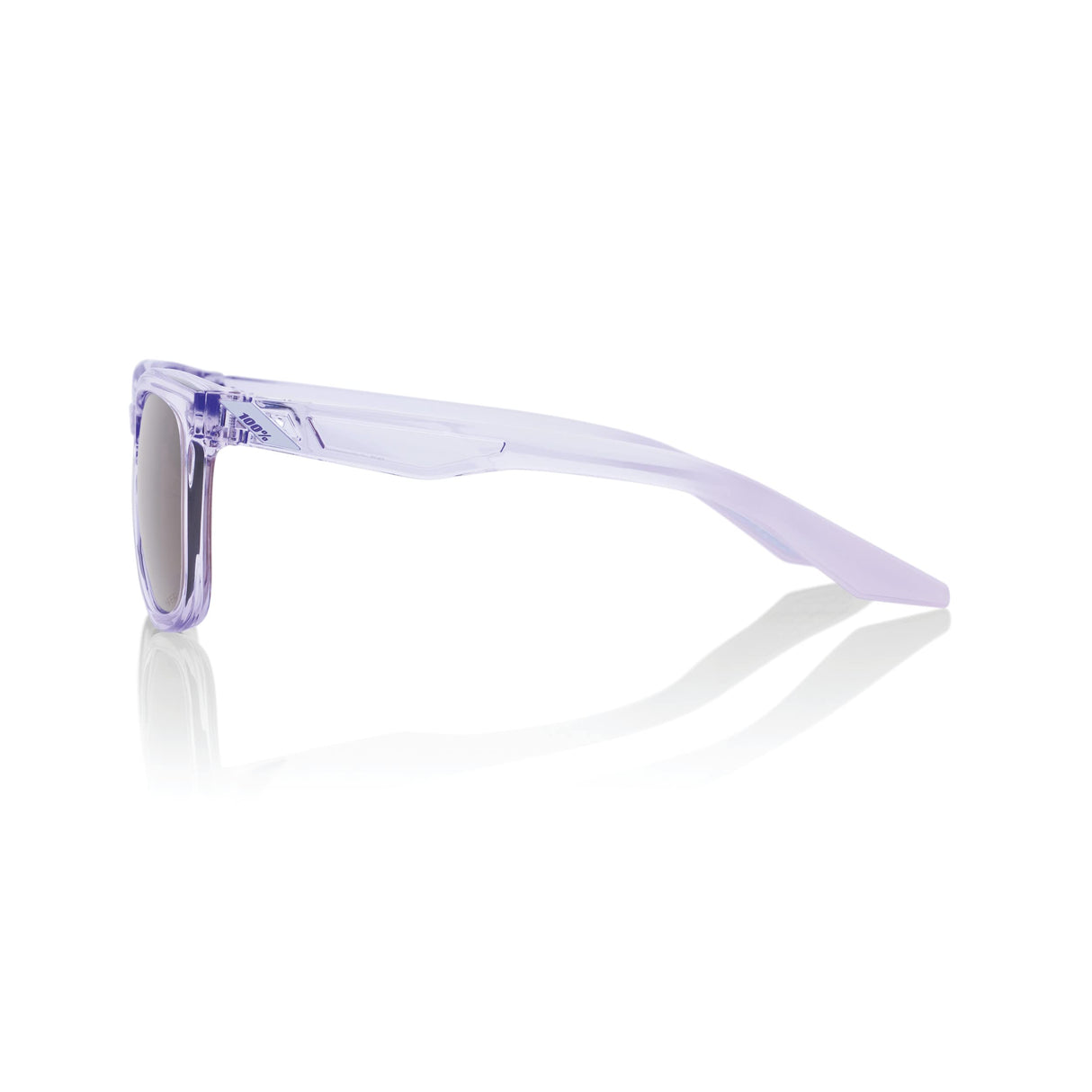 100% - Hudson V2 Sunglasses (Translucent Lavender) - 60027-00007