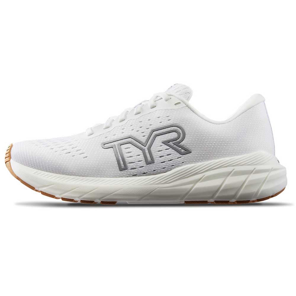 TYR RD1X54316 Women's RD-1X Runner Tennis Shoes -SIZE: 16, White/Gum