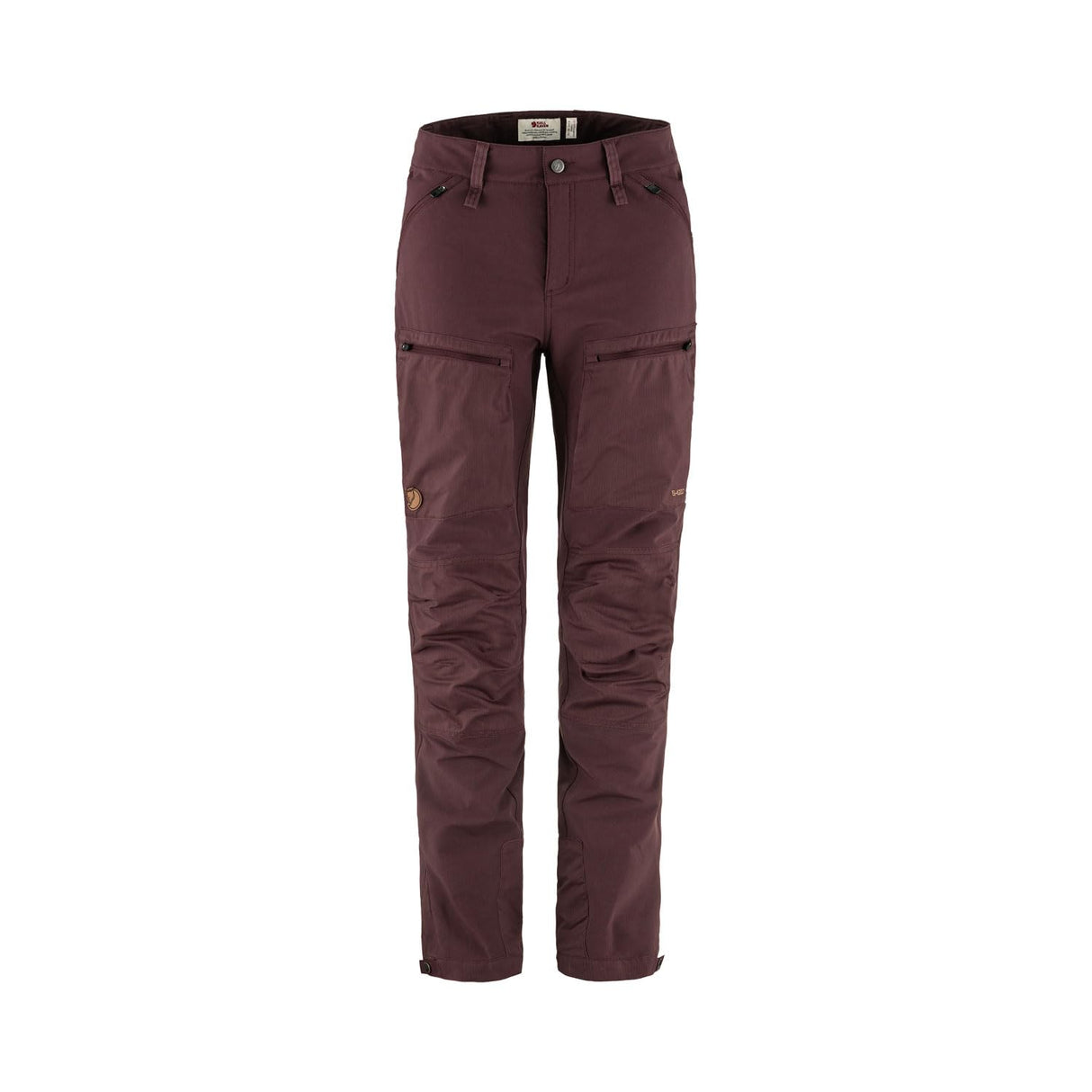 Fjallraven F14200141357FR38/R: Women's Keb Agile Trousers -SIZE: 38/R (EU) / 10/R (UK) / 6/R (US), Port Wine