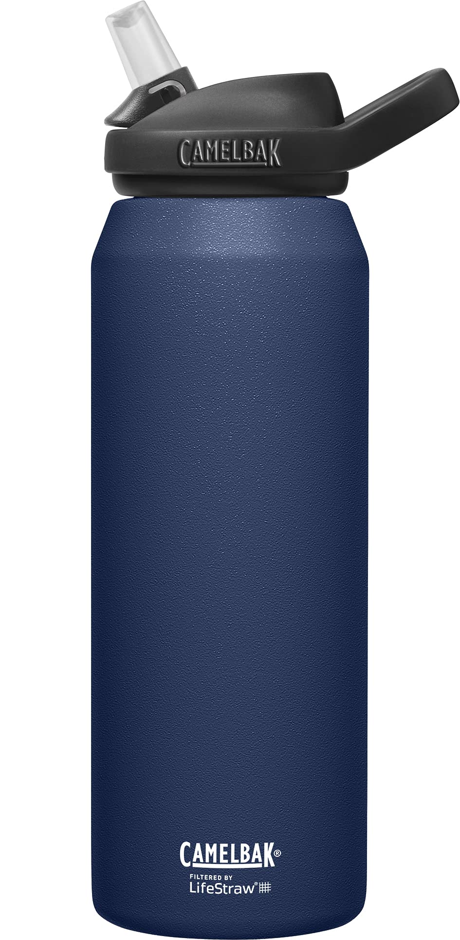Camelbak 2552401001 Eddy + Filtered by LifeStraw, 32oz SST Vacuum Insulated Stainless Steel -Navy Blue